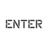 Enter Sign Stencil